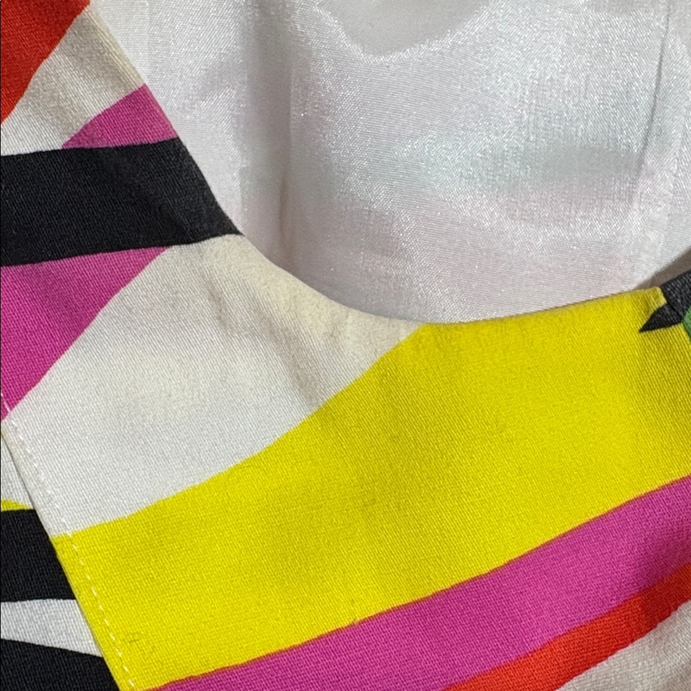 David Meister Multicolor Striped Mini Dress sz 8 - Picture 8 of 10